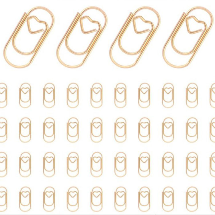 Mini hearts—gold (150 pieces/box)