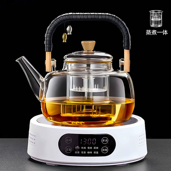[25G白色+禅道壶（蒸煮双胆）1000ML]