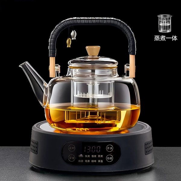 [25G黑色+禅道壶（蒸煮双胆）1000ML]