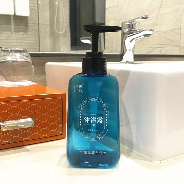 Shower gel, 500 ml, with gem