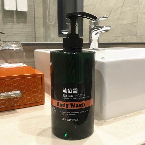 Green shower gel, 750 ml