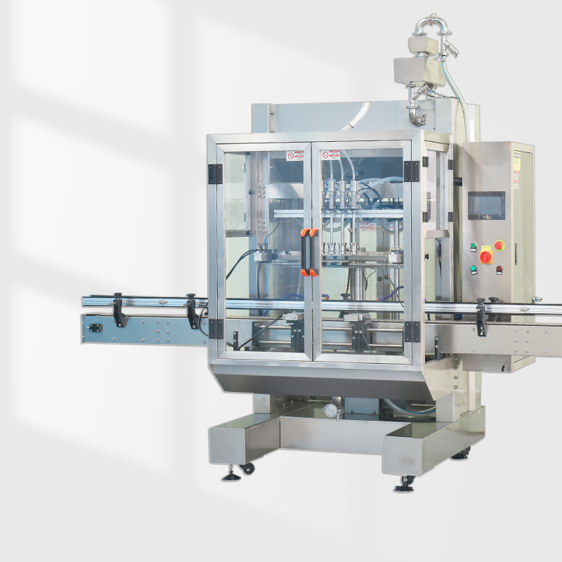 全自动白酒液体灌装机定量红酒饮料果酒酒类酱油醋罐装生产流水线