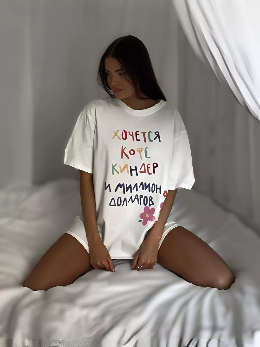 2025 Lazy Style Printed Loose Cotton Short Sleeve T-Shirt Top Cotton Print Short Sleeves