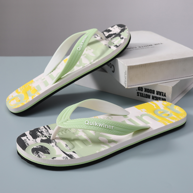 Flip-Flops Men's Shoes for Summer, Non-Slip, Wear-Resistant, Comfortable Thong Sandals for Outdoor Casual Fashion Trendy Beach Sandals