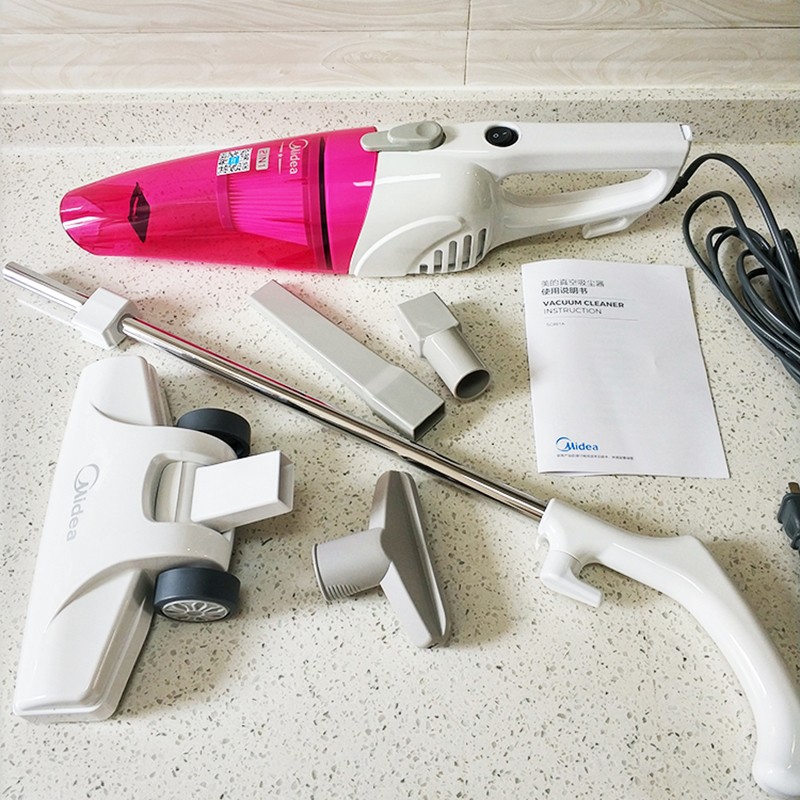 Midea Sc861A Household Small Mini High-Power Handheld Push Rod Vertical Dual-Use Powerful High-Suction Vacuum Cleaner