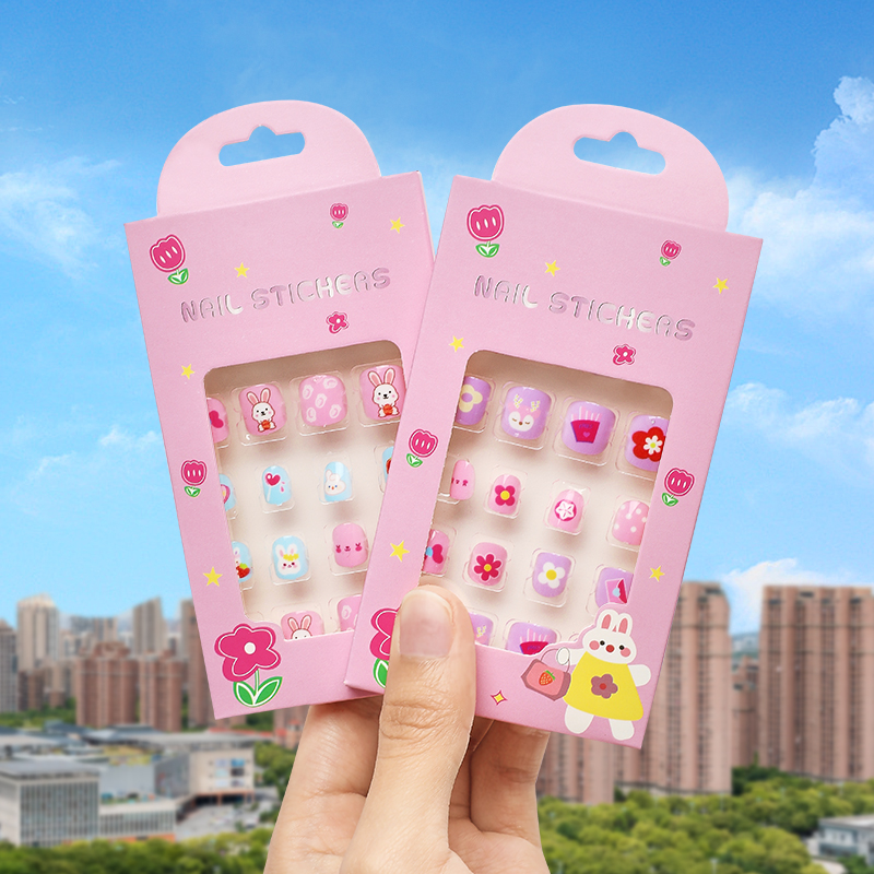 Children's Nail Stickers for Girls, Popular Online, Self-Adhesive Nail Stickers for Babies, Cartoon Cute Princess Toy Finger Stickers, Non-Toxic and Odorless Nail Patches for Girls and Kids, Removable Stickers for Girls