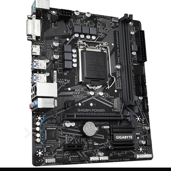 Материнская плата B460M Gaming HDB460M POWER, поддерживает сокет LGA1200, процессоры 10-го поколения, интерфейс M.2