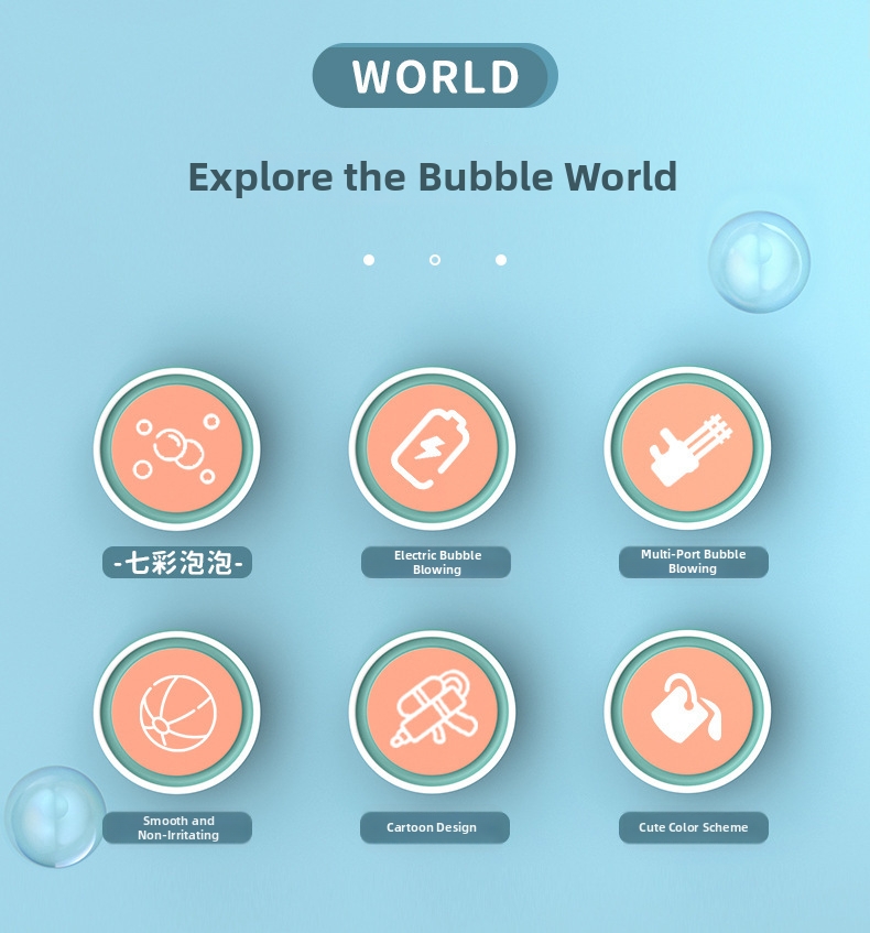 Macchina per bolle di sapone ali di cuore a prova di perdite_voghion.com