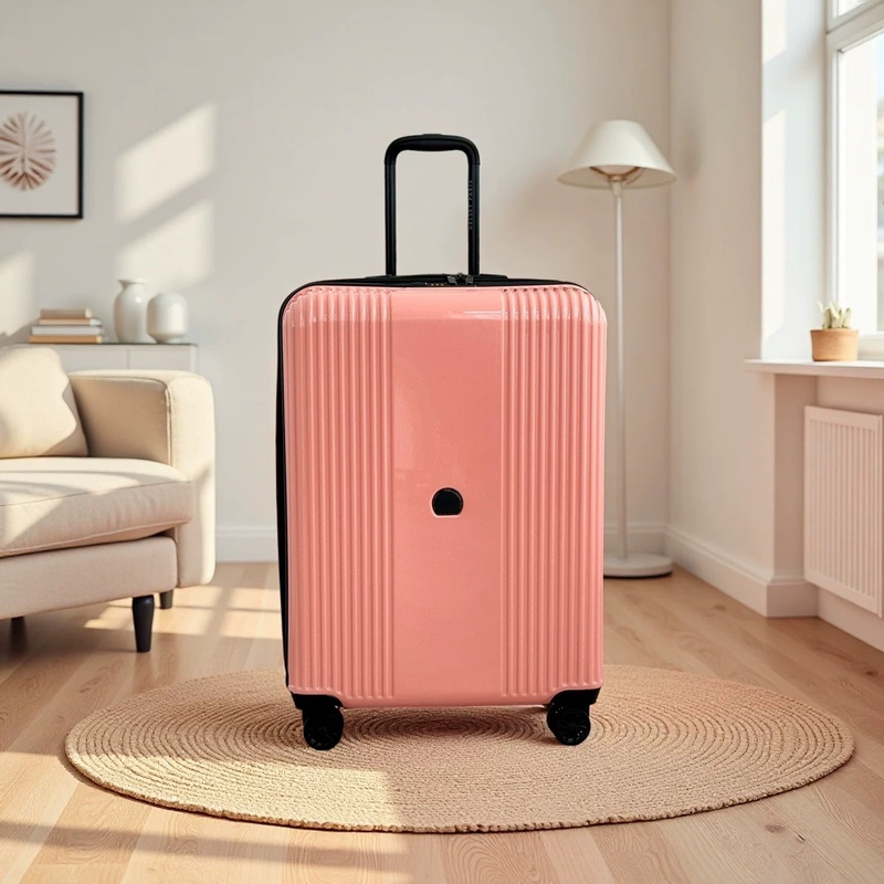 Delsey/Dai Lexi Travel Suitcase, Simple Luggage Hard Case, Expandable Large Capacity Trolley Case with Universal Wheels 3893