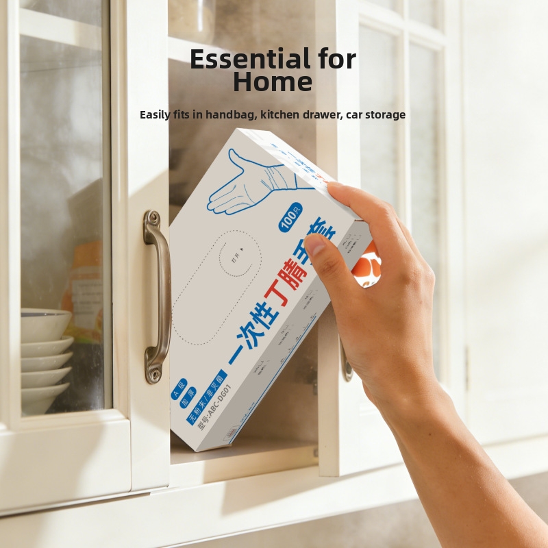 Gants en nitrile jetables pour la cuisine et le ménage_voghion.com