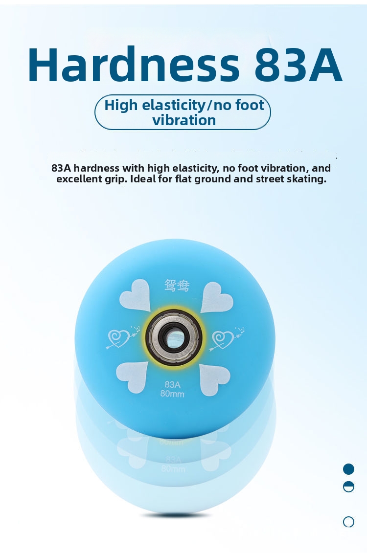 Durable Pu Roller Skate Wheels For Inline And Street Skating_voghion.com