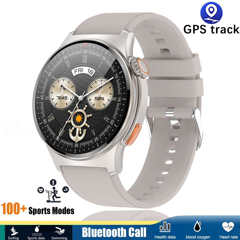 QW49 Waterproof Smart Watch 1.39" Display With ECG PPG Bluetooth Call Capabilities Encoder Feature_voghion.com