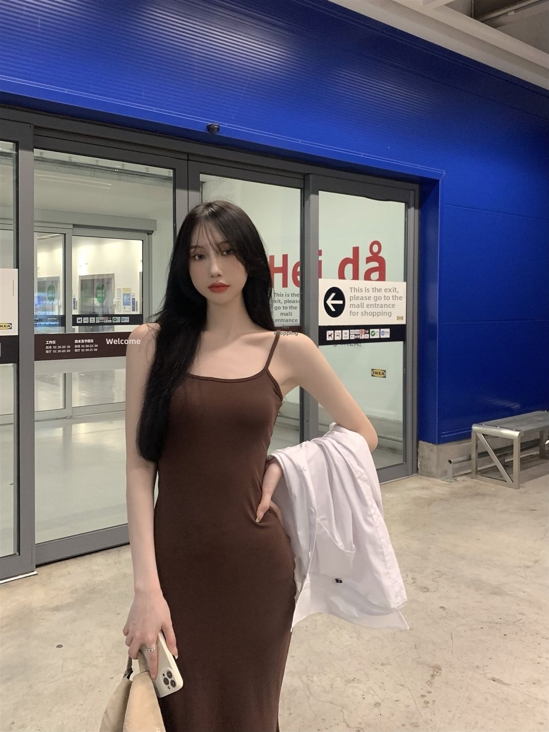 Women's Sleeveless Waist Slimming Dress Sweet Spicy Backless Suspender Short Pure Fishtail Bodycon Summer Casual Elegant Fashion_ecoleips.com