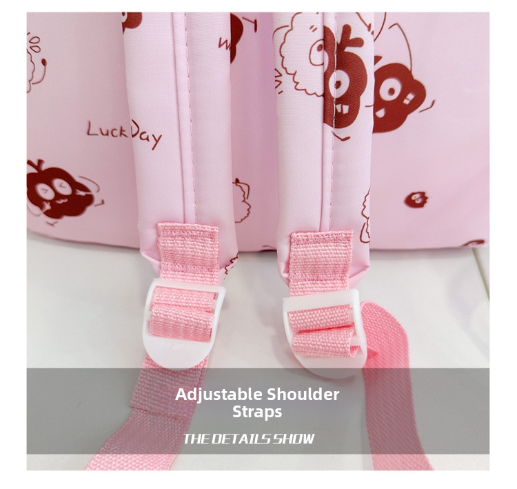 Cute Cartoon Kids Backpack Lightweight Nylon For School And Outings_voghion.com