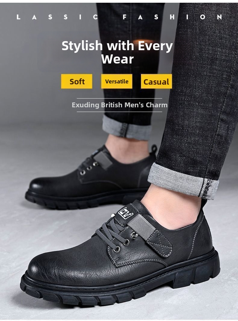 Business casual sko til mænd i åndbart læder stilfulde sko_voghion.com