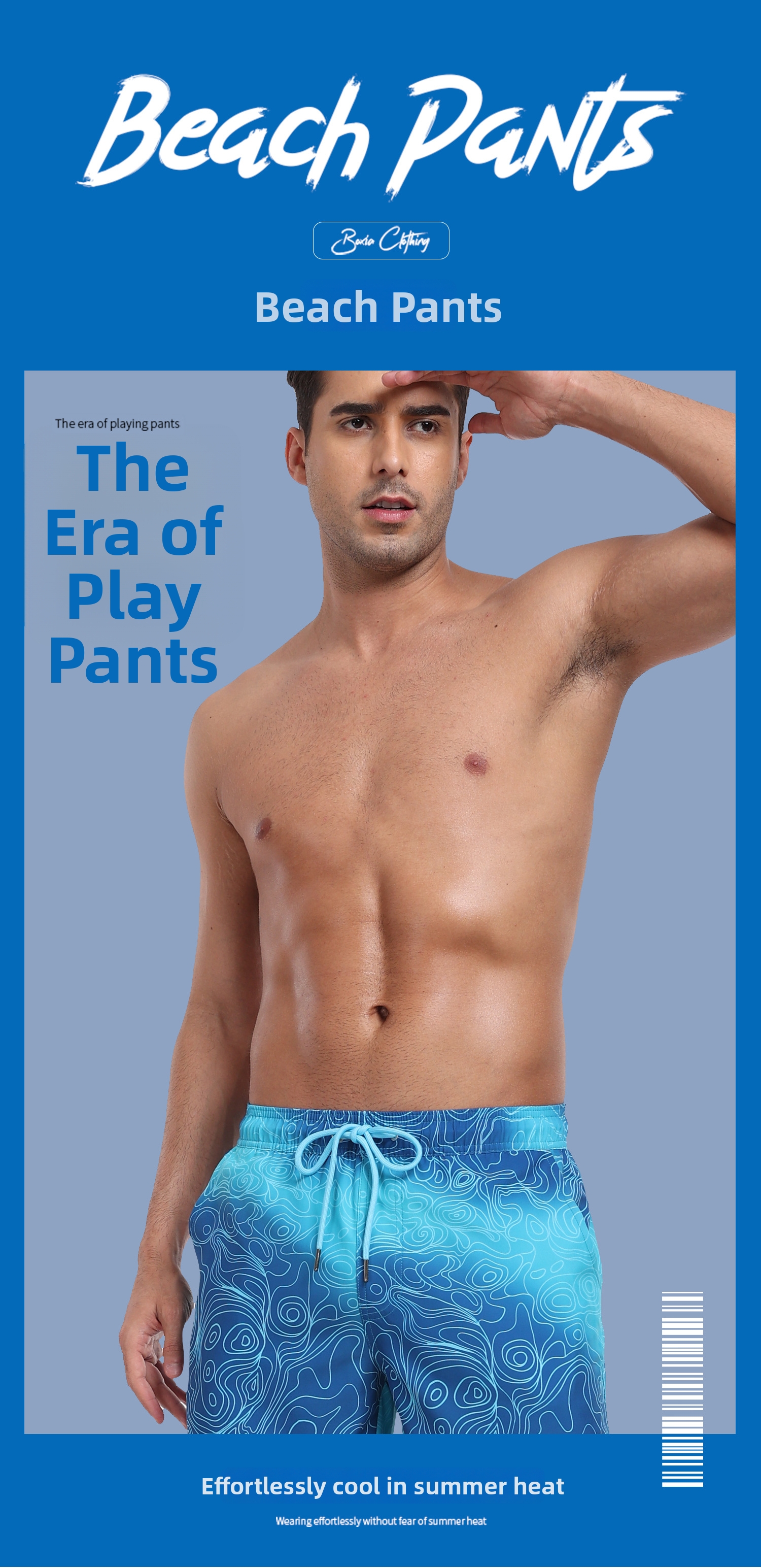 Herren Badehose Für Den Strand Und Sommerurlaub Modisch_voghion.com