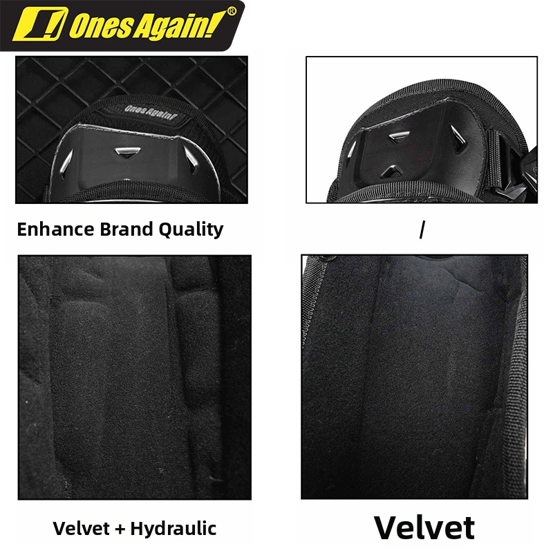 Motorcycle Protective Gear Knee And Elbow Pad Four Piece Set Breathable Widened Side Wings Anti-Fall For Summer Motorcycles And Racing Bikes_voghion.com