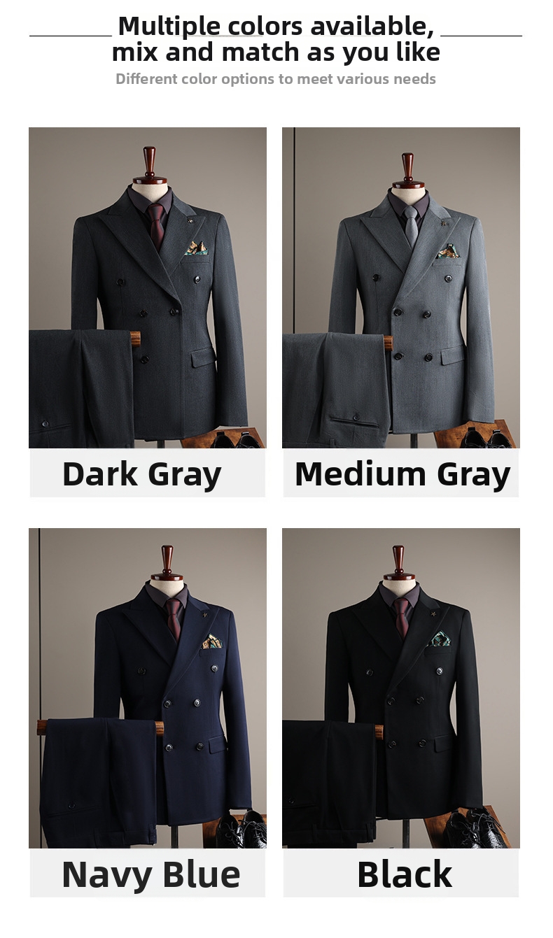 Stilig slim fit herrkostym för bröllop och business_voghion.com