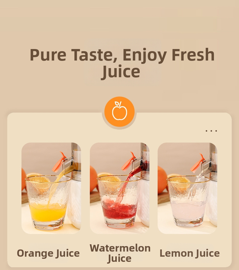 Electric Juicer With Pulp Separation For Home Use Portable_voghion.com