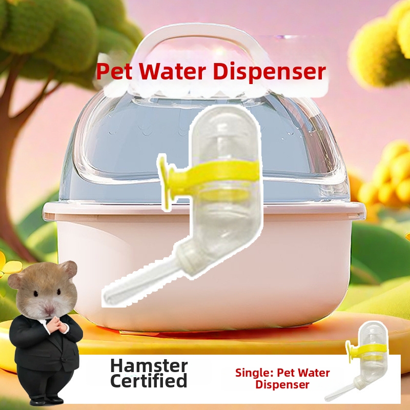 Jaula portátil transparente con tragaluz para hámsteres dorados y otras mascotas, apta para animales pequeños._voghion.com