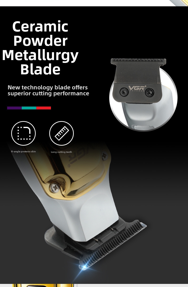 Professional Rechargeable Hair Clipper For Men Salon Styling Tool_voghion.com