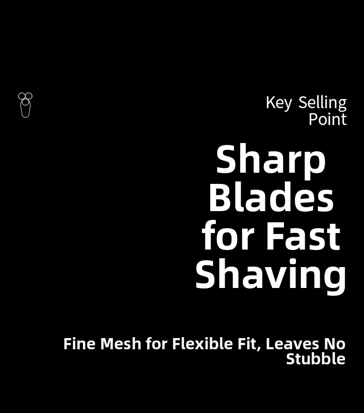 New 9D Electric Shaver High Power Rechargeable Multi-Functional Water Washable Shaver For Personal Care_voghion.com