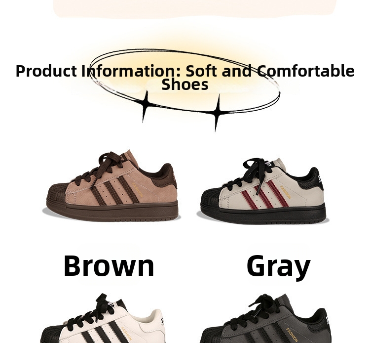 Baskets basses enfant shell toe chaussures casual pour filles_voghion.com