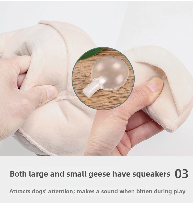 Interactive Pet Goose Dog Snuffle Toy For Training And Enrichment_voghion.com