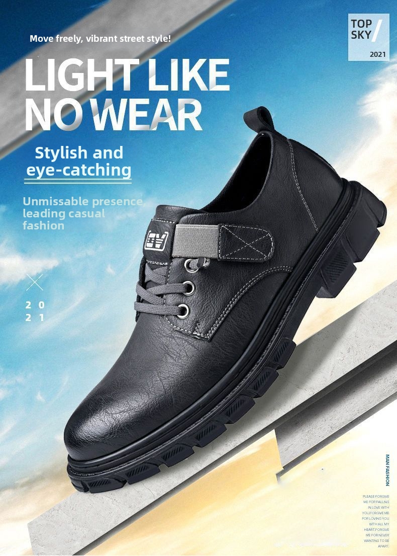 Business casual sko til mænd i åndbart læder stilfulde sko_voghion.com