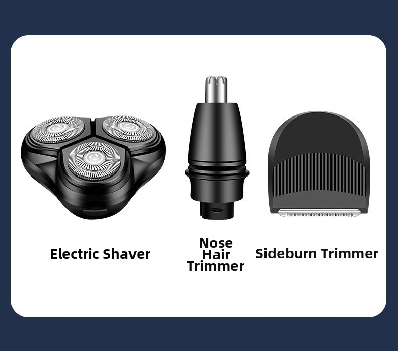 Electric Shaver For Men Usb Rechargeable With Digital Display_voghion.com