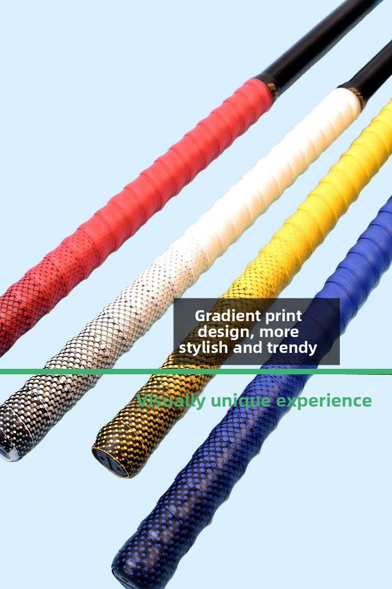 Zweetabsorberende handgreeptape voor vishengels en badmintonrackets, antislip handgreepwikkeltape, 2 meter, sport en outdoor_voghion.com