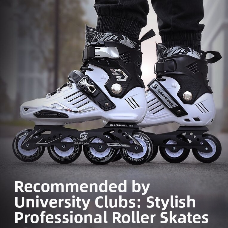 RX5 Adult Inline Roller Skates Freestyle Skating For Beginners Men And Women College Students Sports Outdoor Equipment_voghion.com