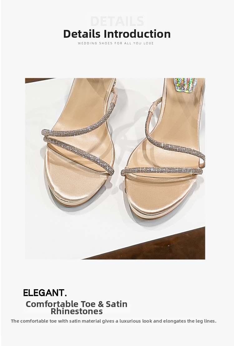 Women's Rhinestone Stiletto Platform Sandals With Snake Pattern_voghion.com