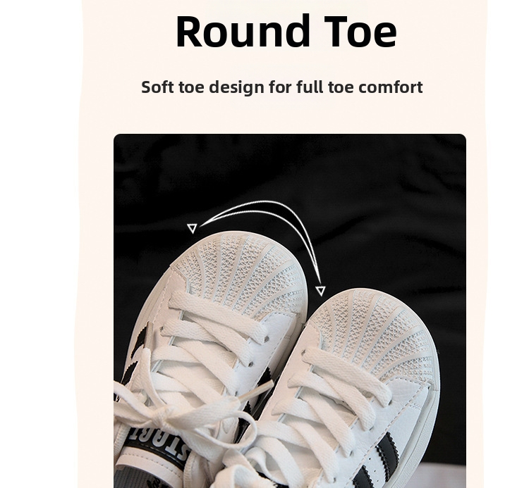 Baskets basses enfant shell toe chaussures casual pour filles_voghion.com