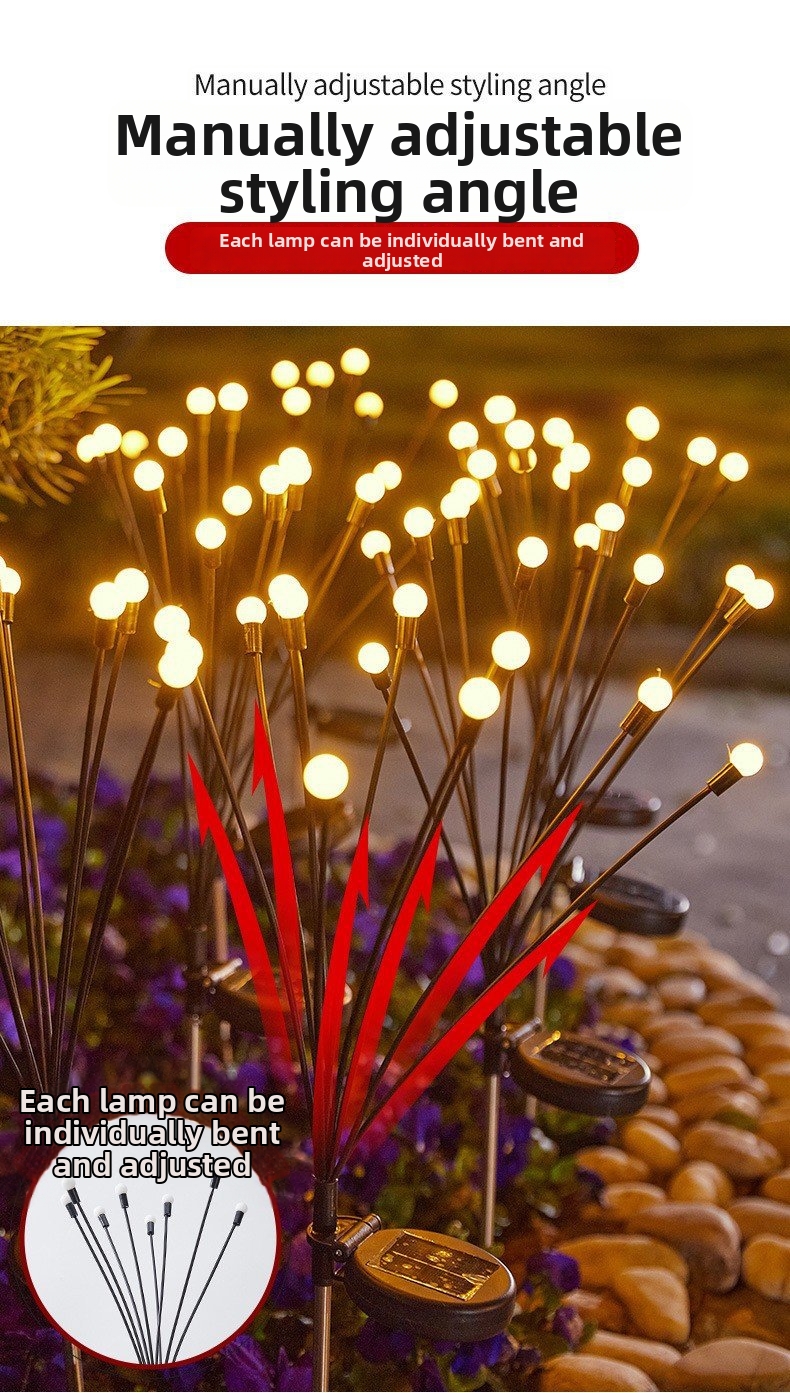 Solar Firefly Light For Garden Waterproof Led Outdoor Lamp_voghion.com