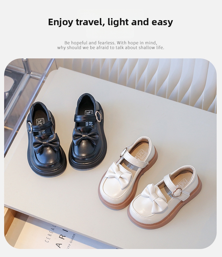 Mädchen Mary Jane Ballerinas Mit Schleife Weiche Schuhlsohle_voghion.com