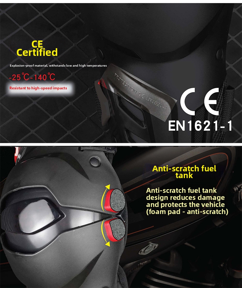 Motorcycle Knee And Elbow Pads Windproof Protective Gear Set_voghion.com