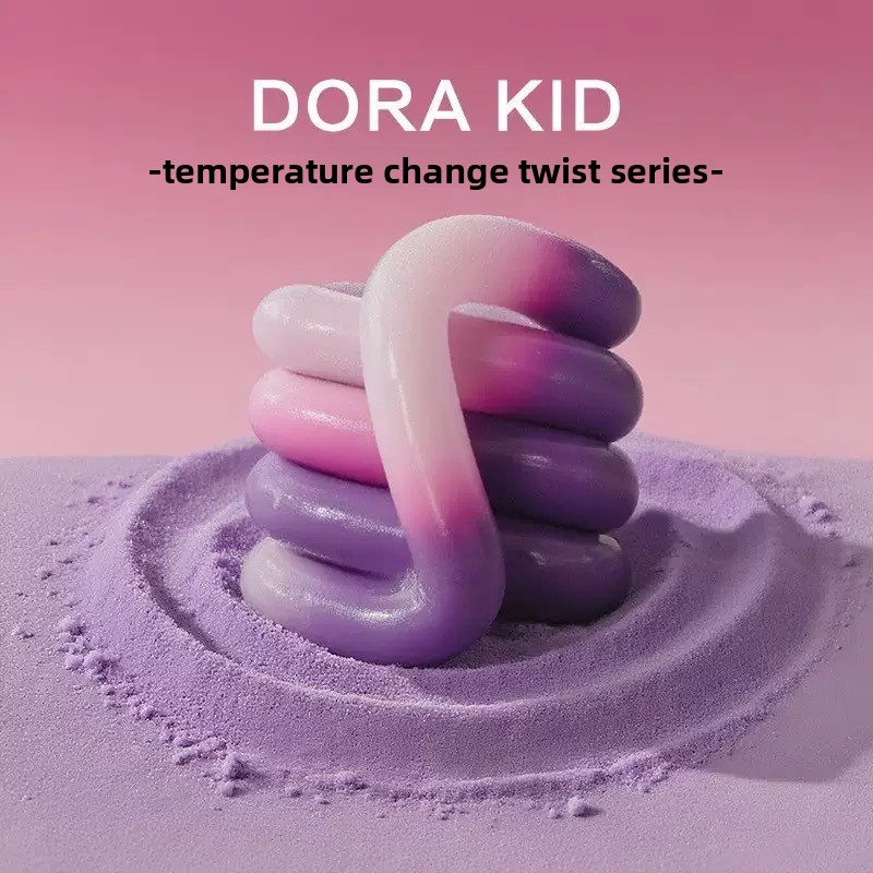 Vent Variety Torsion Music 18-section Multi-color Variety Winding Torsion Deformation Rope Decompression Vent Toy_voghion.com