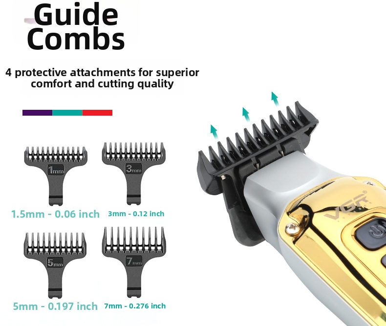 Professional Rechargeable Hair Clipper For Men Salon Styling Tool_voghion.com