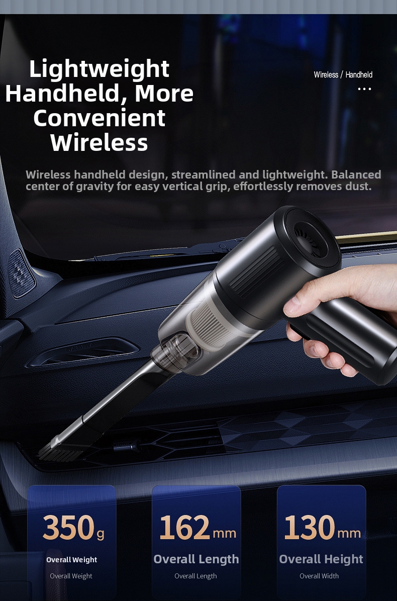 Cordless Handheld Vacuum Cleaner For Car And Home High Power Mini_voghion.com