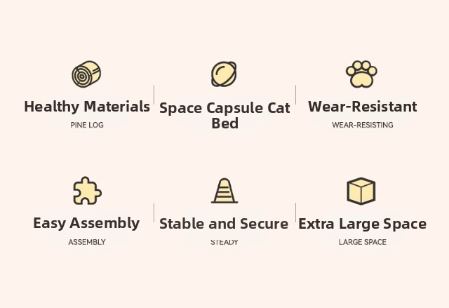 Luxury Cat Climbing Frame Multi Layer Tree With Bed And Pillar_voghion.com