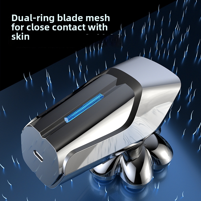 7D Magnetic Head Electric Shaver Multi-Functional 5 In 1 With Three Adjustable Speeds And 7 Blades Home Appliance_voghion.com