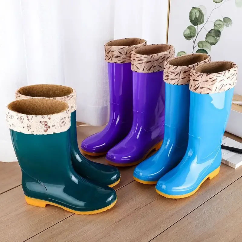 Non-slip shoes, comfortable artificial work high boots, soft sole