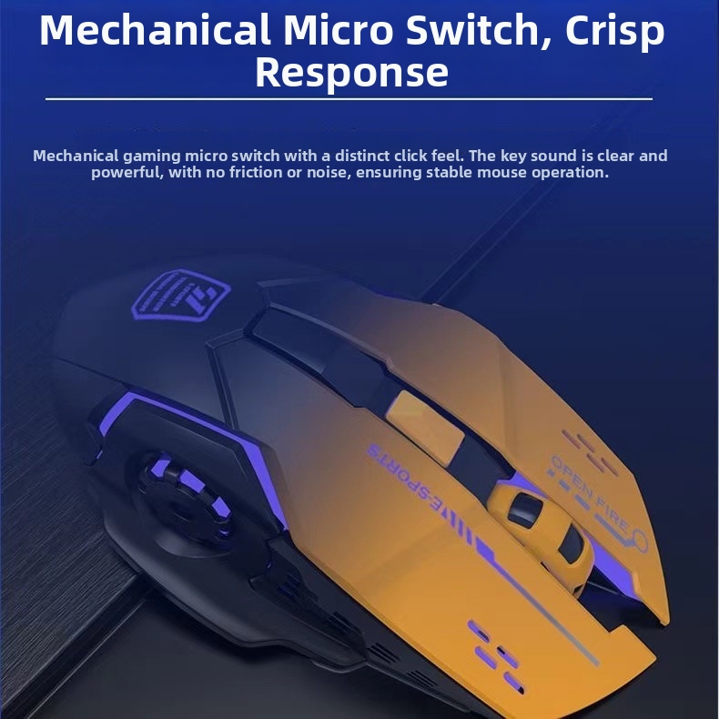 Wireless Gaming Mouse For Laptop And Desktop Computer_voghion.com