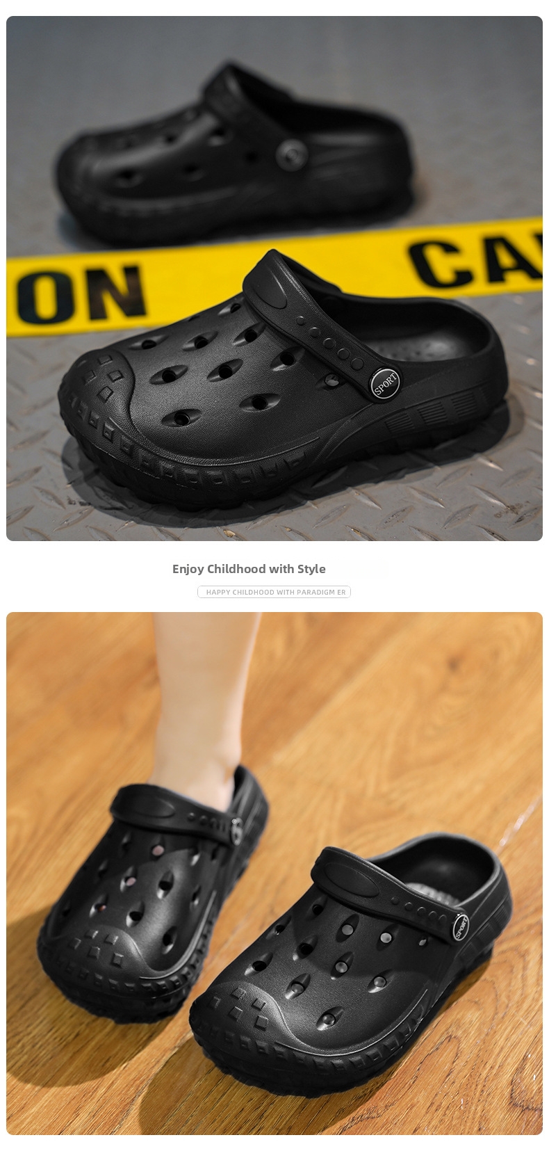 Kinder Clogs Und Hausschuhe Mit Geschlossener Zehenkappe_voghion.com