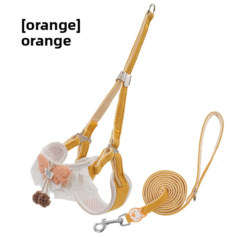 Dog Harness And Leash Set For Small And Medium Dogs Comfortable_voghion.com