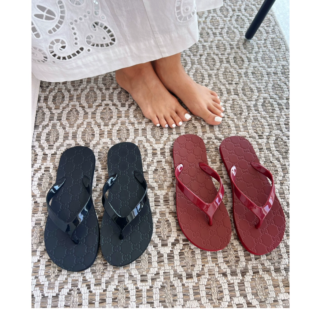 Zhetao2025 новый стиль шлепанцы резиновая толстая подошва 2.5CM износостойкая нескользящая и противоскользящая летняя пляжная обувь