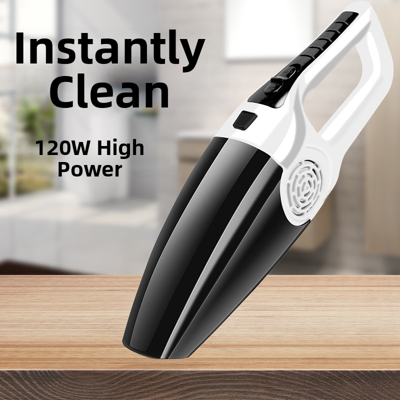 Cordless Mini Car Vacuum Cleaner High Power Wet And Dry Use 5000mbar For Home And Kitchen Appliances_voghion.com