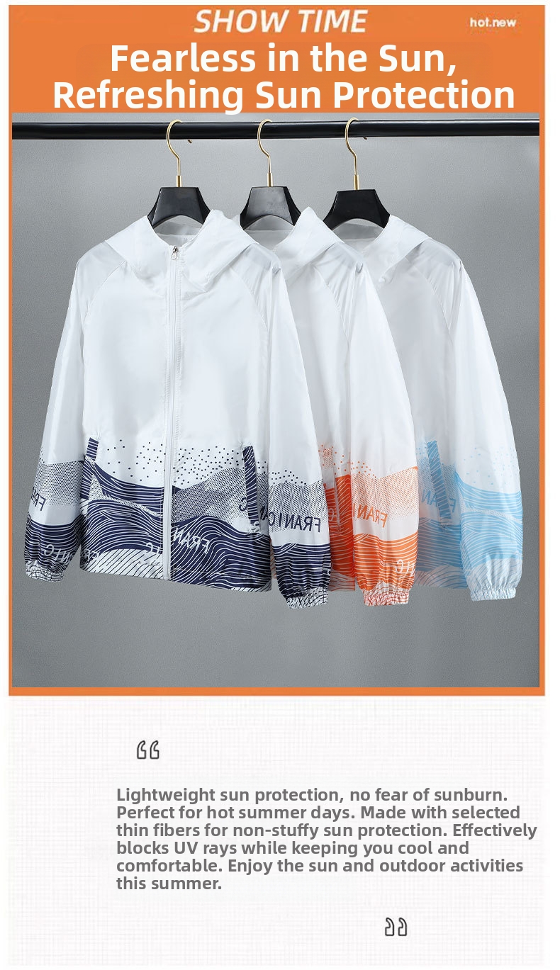Chaqueta hombre protección solar secado rápido ropa de pesca_voghion.com