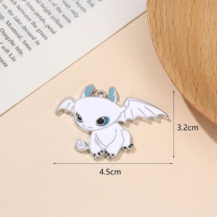 Cartoon Merlot Jewelry Pendant Children's Clothing Bags Handmade DIY Keychain Cute Hanging Accessories Wholesale